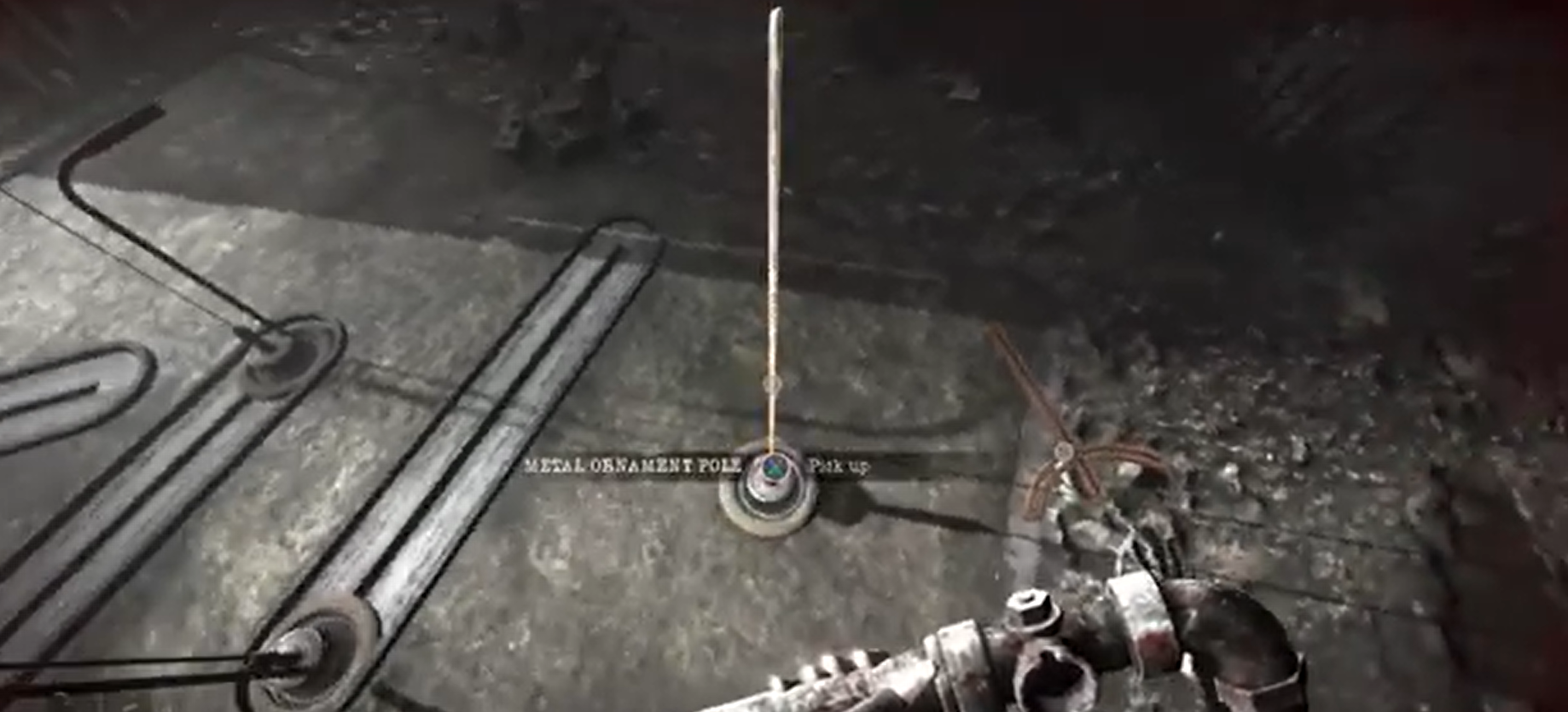 The Blue Block Key item in Total Chaos - a bright blue cube that unlocks the maintenance tunnels